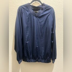 FootJoy Dark Blue V-Neck Pullover
